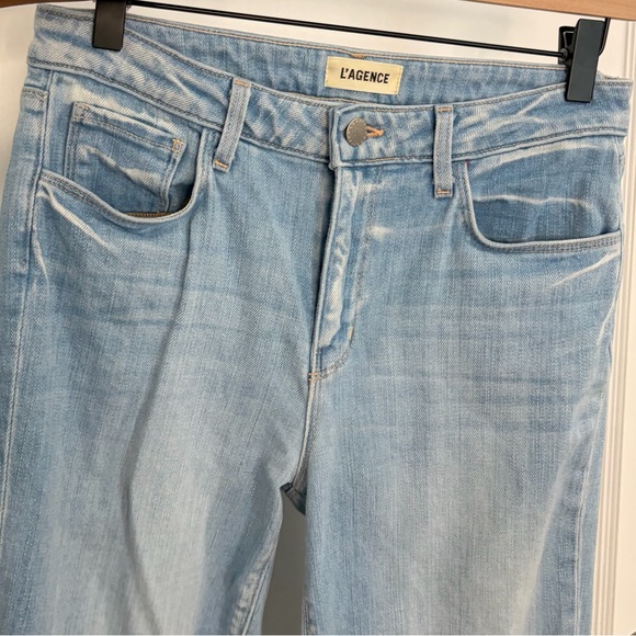L'AGENCE ruth high rise straight jeans - Picture 9 of 12